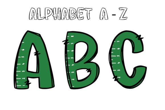 Back to School Alphabet 1: Your Go-To Digital Alphabet for Classroom Crafts, Sublimation Projects & More