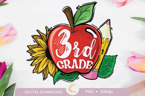 Back to School Apple Sublimation