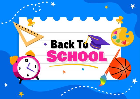 Back to School Background Template