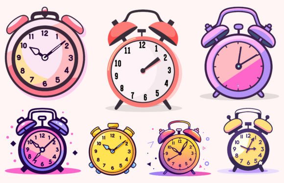 Back to School Clock Vector Bundle: Practical Design Assets for Modern Educators and Creators
