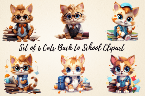 Cute Cats Back to School Clipart: A Strategic Creative Asset for Modern Designers and Small-Business Owners